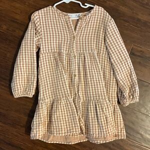 Plaid Zara 3-4T dress